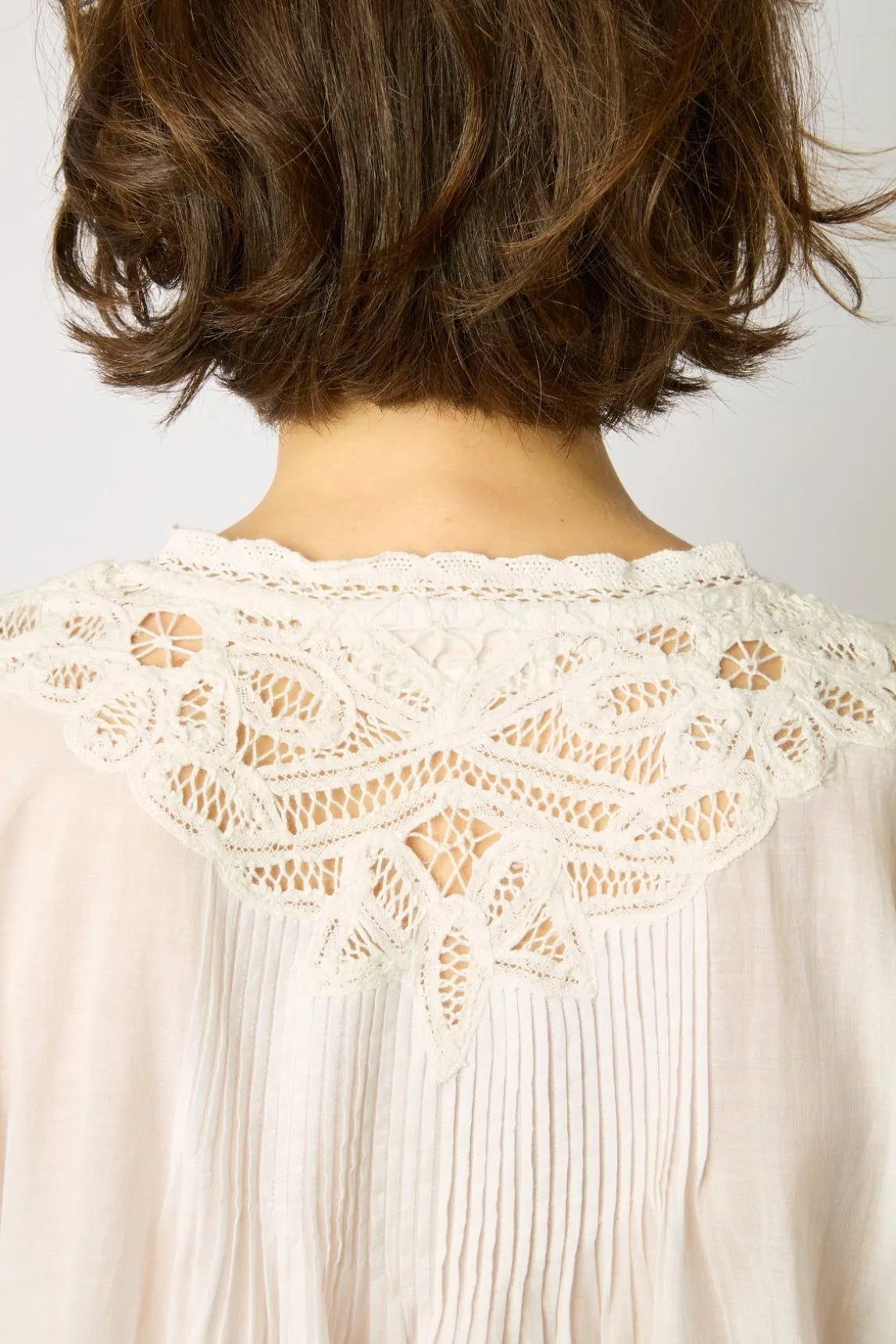 Blouse Brodee Blanc - Aaya