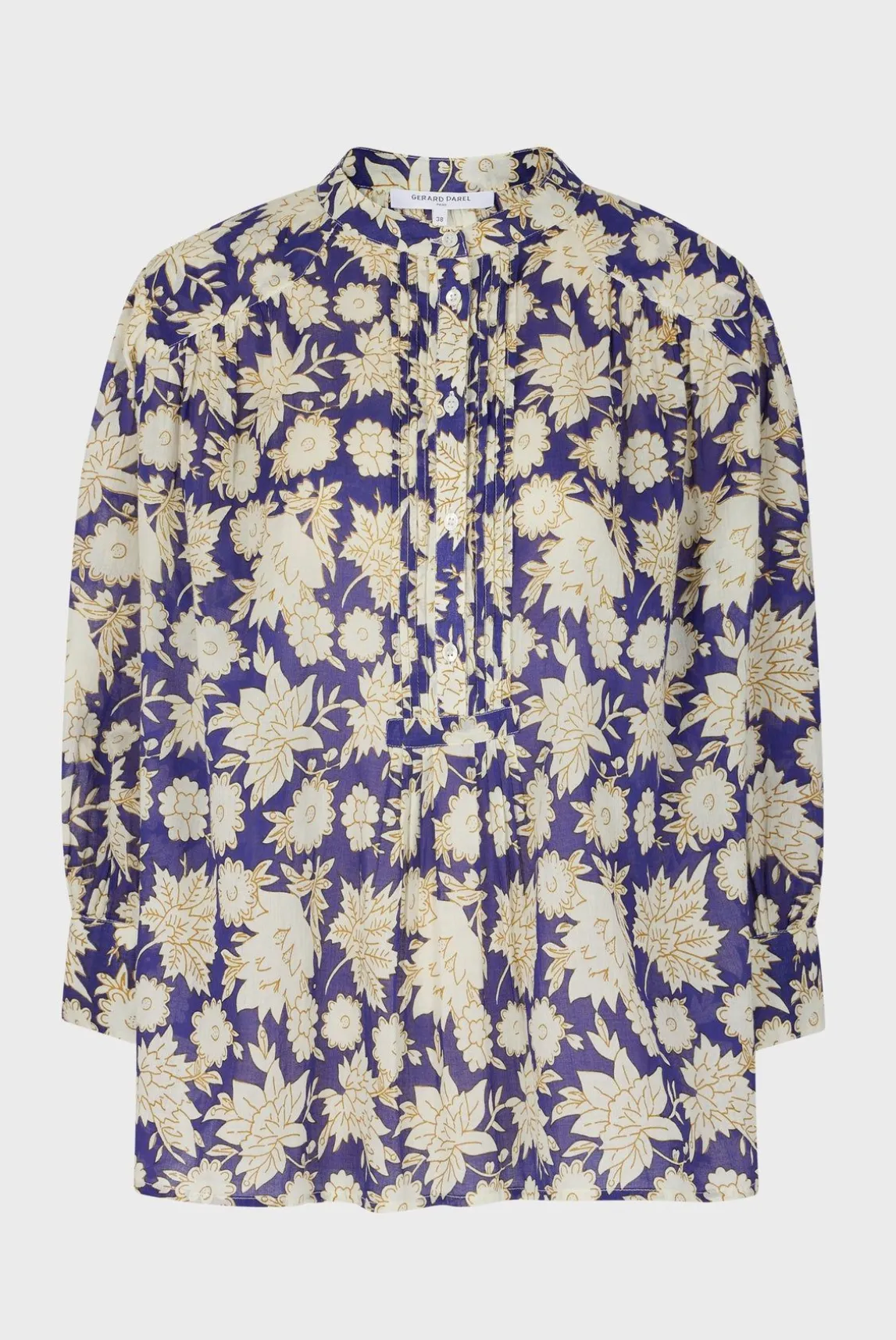 Blouse En Voile De Coton Lipstick - Adrianna