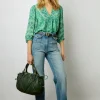 Blouse Fluide Imprimee Emeraude - Arlen