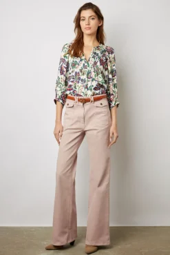 Blouse Imprimee Jacquard Ecru - Abell