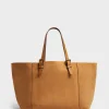 Cabas En Cuir Velours Femme Ble Simple Bag