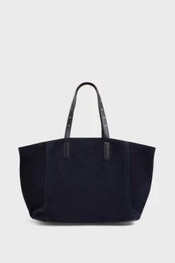 Cabas En Cuir Velours Universe - Simple 2