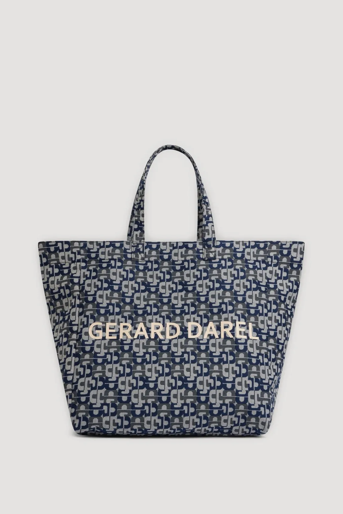 Cabas En Jacquard Marine - Lola