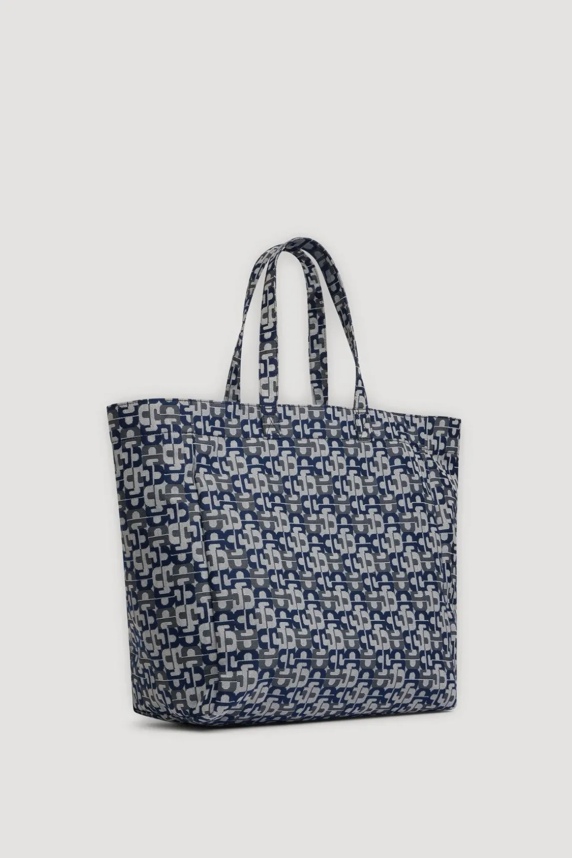 Cabas En Jacquard Marine - Lola