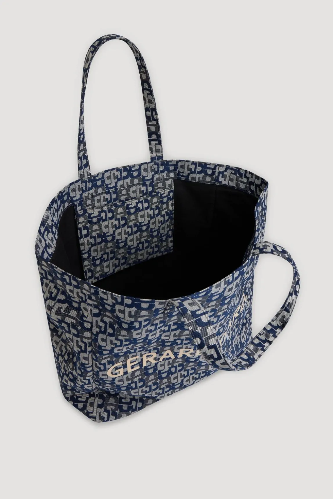 Cabas En Jacquard Marine - Lola