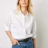 Chemise En Popeline De Coton Blanc - Clyde