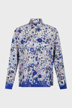 Chemise En Soie Melangee Naturel - Anouk