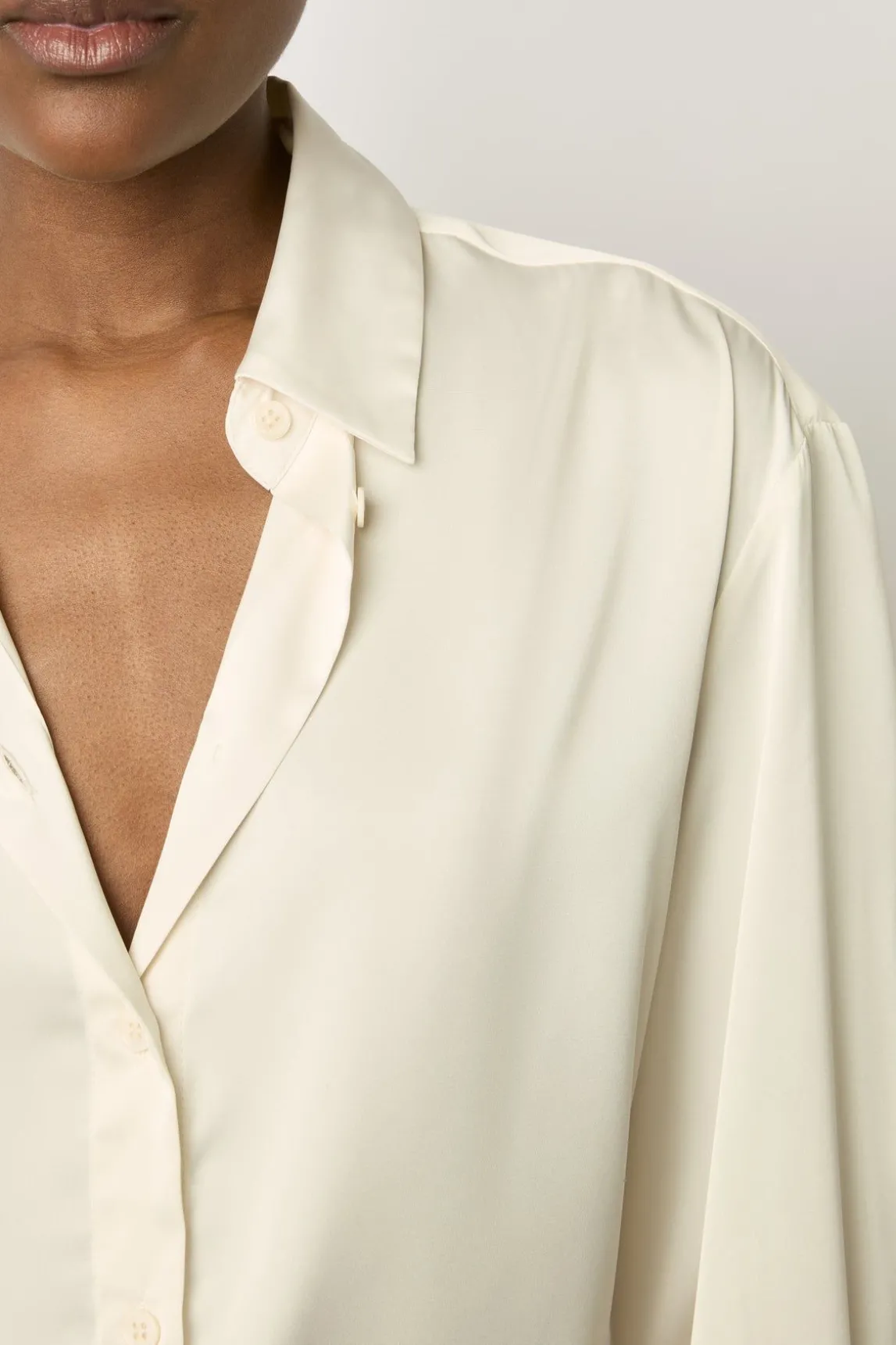 Chemise Fluide Satinee - Cindy