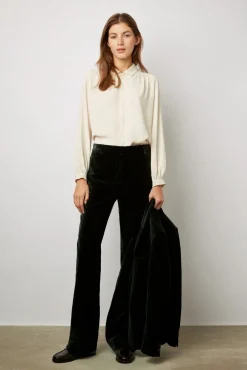 Chemise Fluide Unie - Colombe
