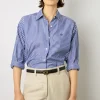 Chemise Rayee En Popeline Jeans - Armeny