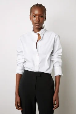 Chemise Romantique En Popeline - Chemise