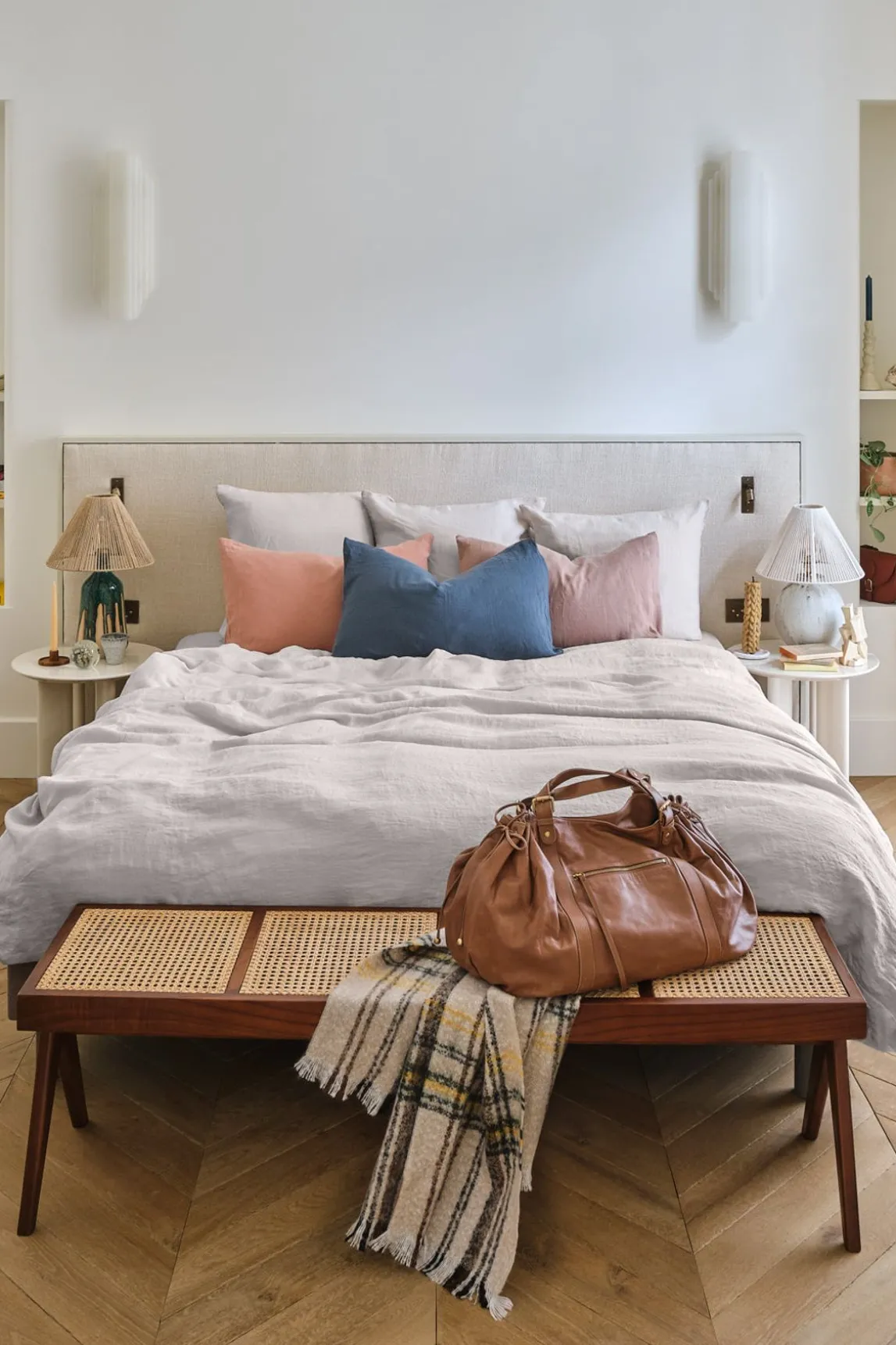 Drap Housse En Lin Lave - Gris Perle