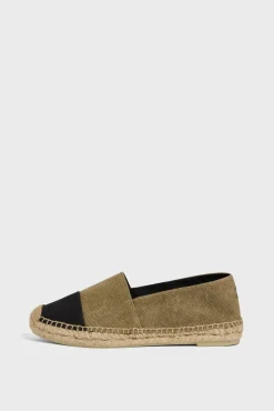 Espadrilles Bicolores Kaki - Sophia