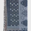 Foulard A Motifs Jacquard Or - Poppy