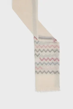 Foulard En Voile De Coton Sable - Pandor
