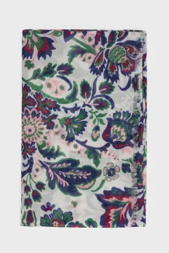 Foulard Imprime En Modal Ecru - Philine