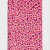 Foulard Imprime Leopard Fuchsia - Polly