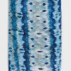 Foulard Imprime Mexicain Indigo - Palmyre