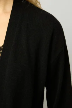 Gilet En Cachemire Uni Noir - Lois