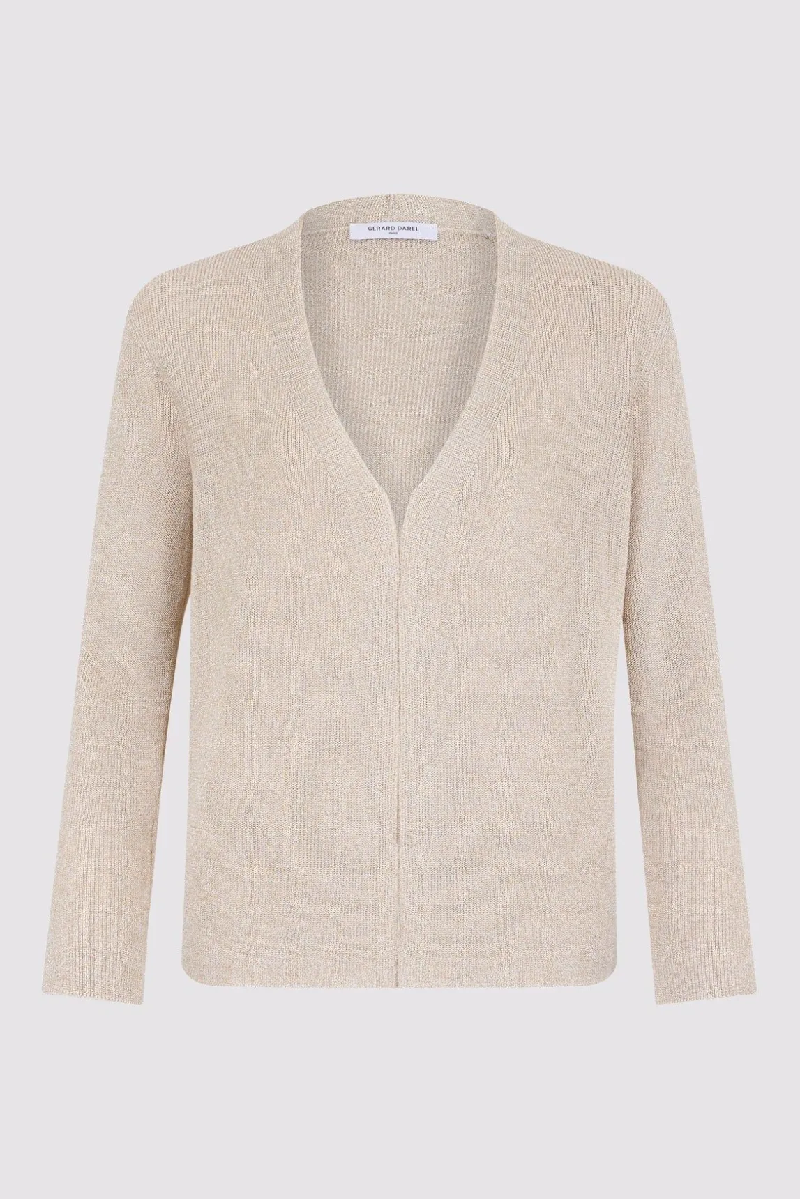 Gilet En Maille Lurex Or - Lexane