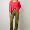 Gilet En Microfibre Rose Vif - Laurana