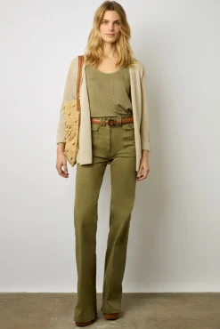 Gilet Fluide Irise Beige - Lesli