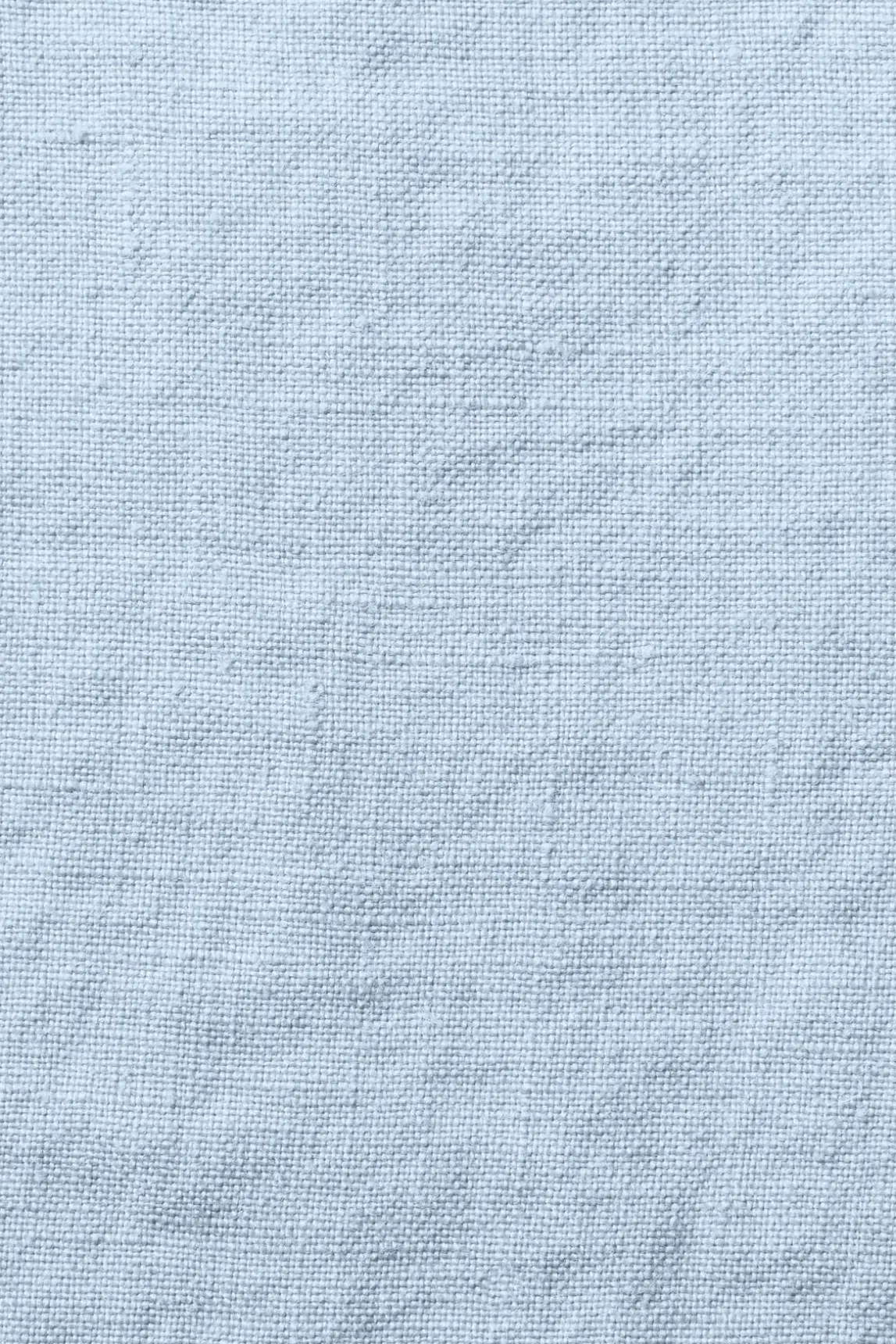 Grand Drap Plat En Lin Lave - Bleu Du Ciel