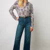 Jean Droit 7/8 A Poches Jeans - Catalina