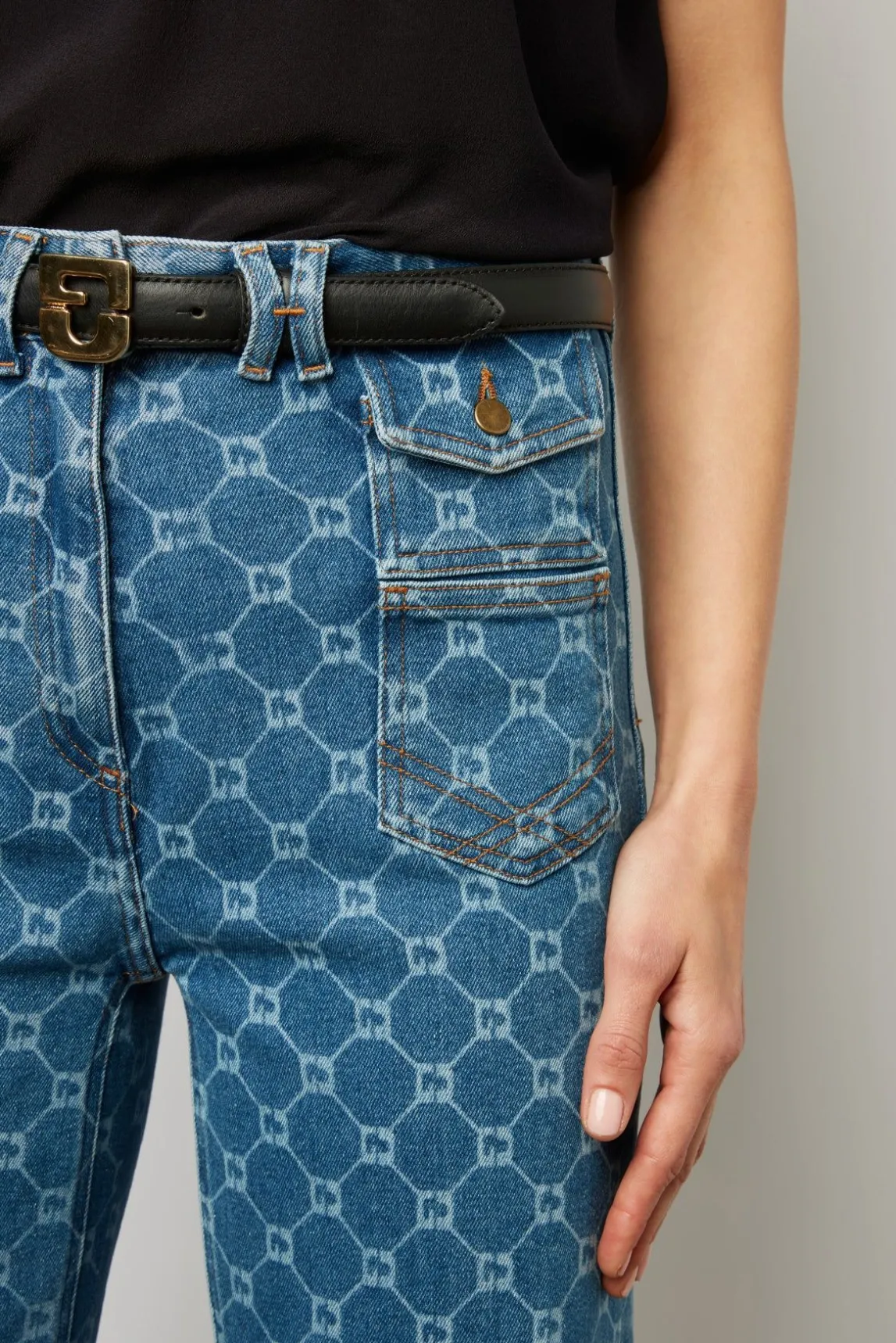 Jean Flare A Monogramme - Anna