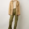 Jean Flare Uni Vert Kaki - Anna