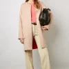 Manteau Reversible En Laine Corail - Nadra
