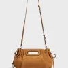 Mini Sac En Cuir Velours Femme Ble Mini Dany