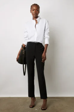 Pantalon Droit 7/8 Marine - Caina