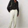 Pantalon Droit Ecru - Cathleen