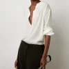 Pantalon Droit En Microfibre Noir - Cloelia