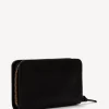 Portefeuille En Cuir Graine Noir - Wallet