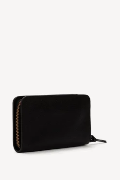 Portefeuille En Cuir Graine Noir - Wallet