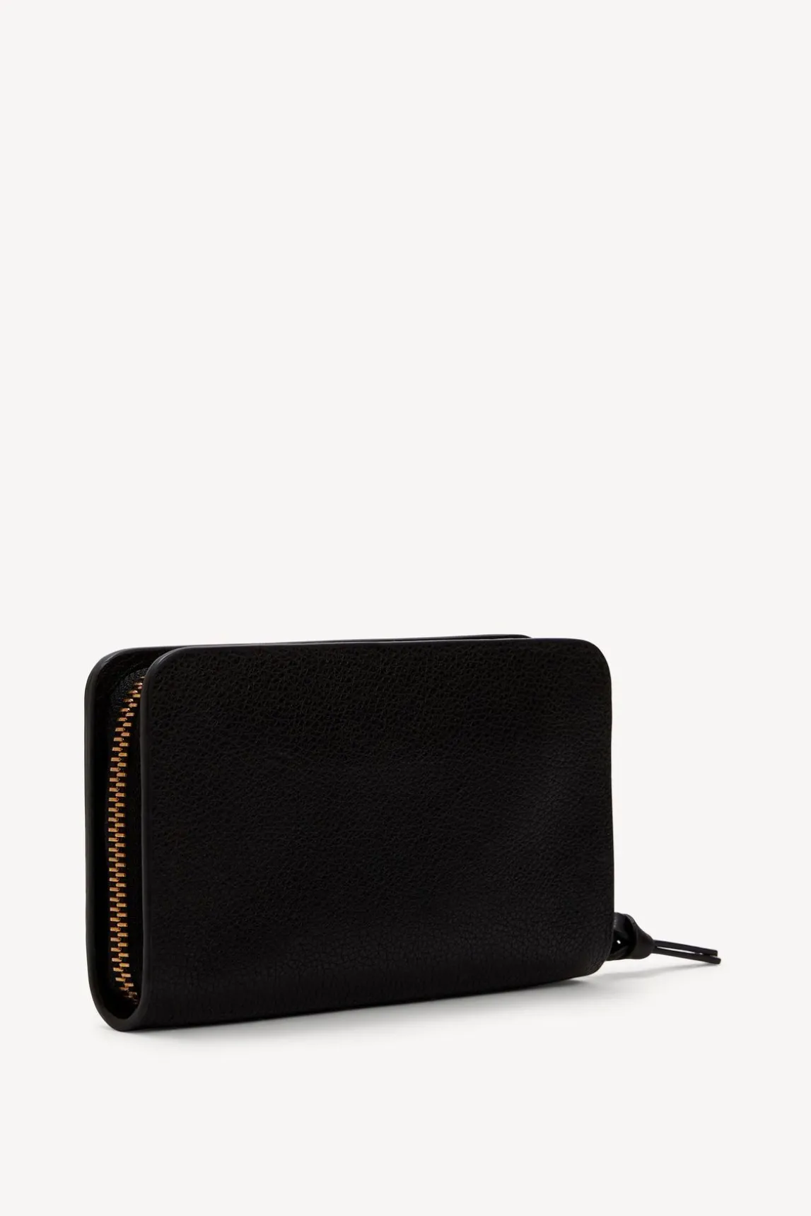 Portefeuille En Cuir Graine Noir - Wallet