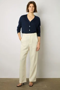 Pull-Gilet Marine - Pull