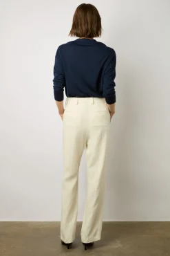 Pull-Gilet Marine - Pull