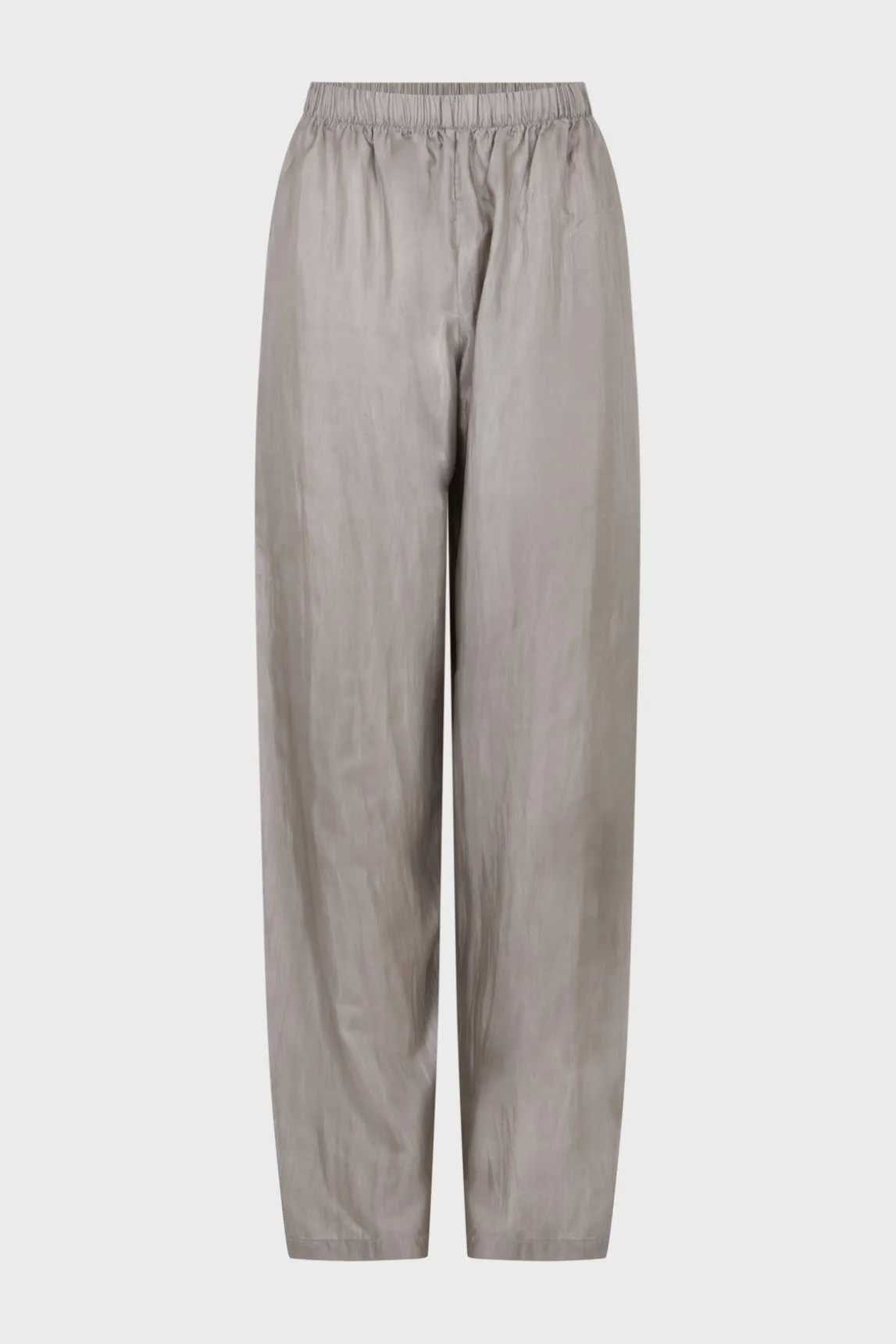 Pyjama En Soie - Gris Clair