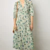 Robe Longue Cintree Ecru - Elysee
