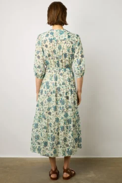 Robe Longue Cintree Ecru - Elysee