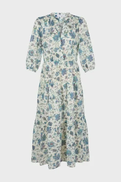 Robe Longue Cintree Ecru - Elysee