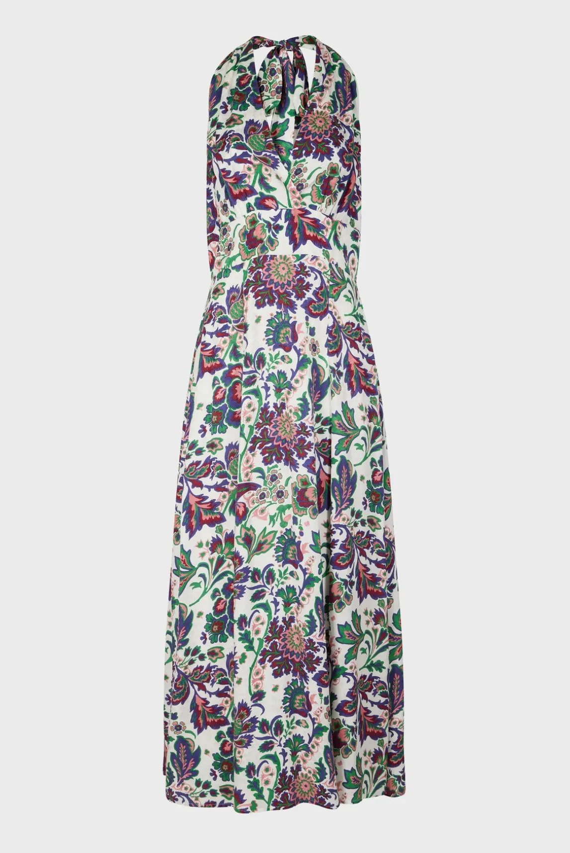Robe Longue Dos Nu Ecru - Elwina