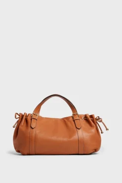 Sac A Main En Cuir Femme Camel Le 24H