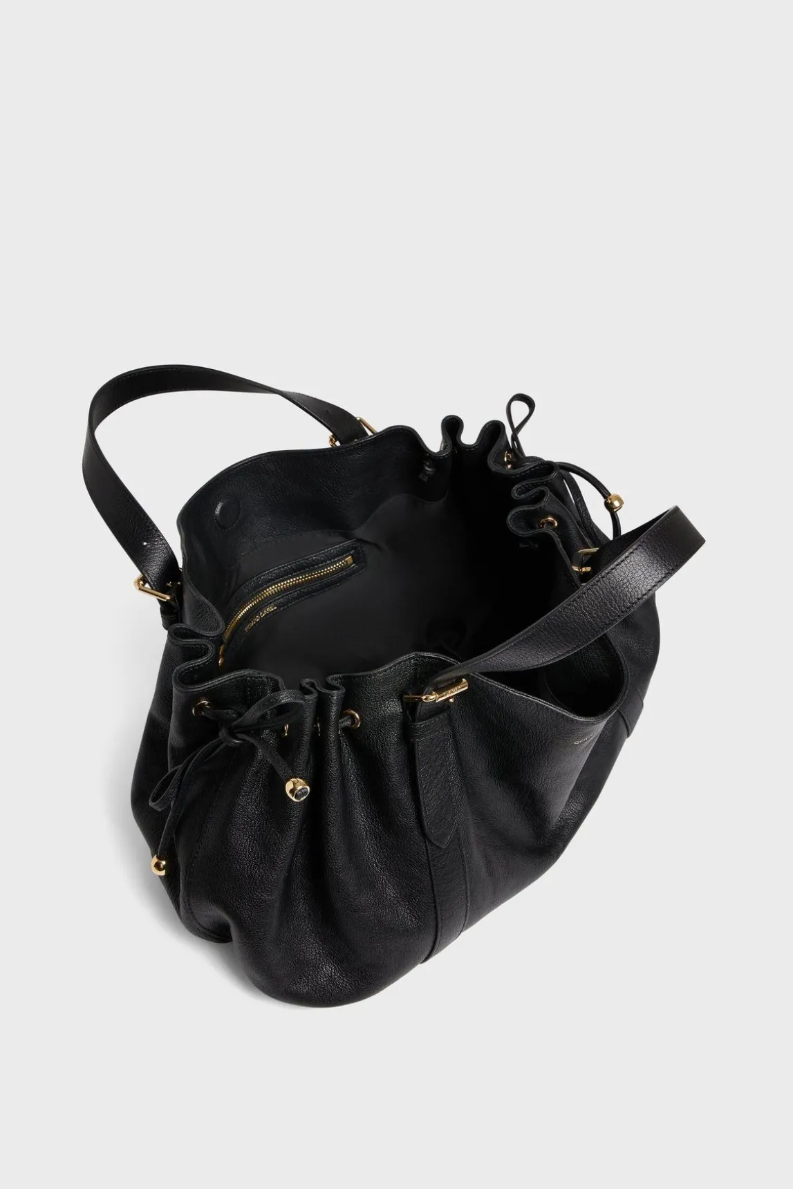 Sac A Main En Cuir Femme Noir Le 24H