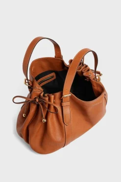 Sac A Main En Cuir Femme Camel Le 24H