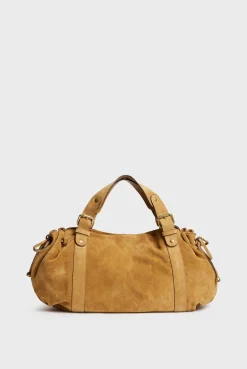 Sac A Main En Cuir Velours - 24H