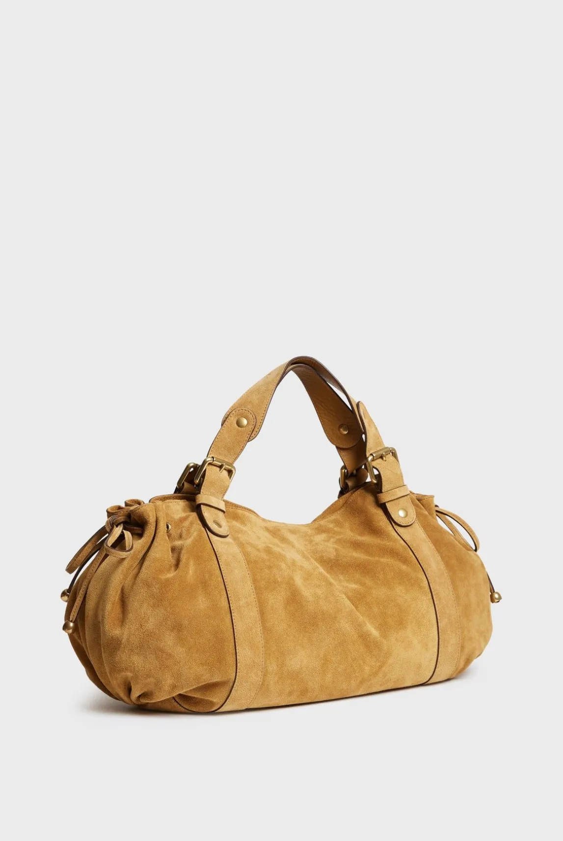 Sac A Main En Cuir Velours - 24H